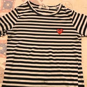Comme des Garçons Striped shirt